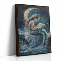 AL0145 - Premium Art Print - Brown Framed Canvas image 1