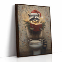 AL0146 - Premium Art Print - Brown Framed Canvas image 1