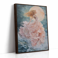 AL0147 - Premium Art Print - Brown Framed Canvas image 1