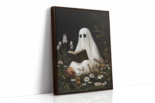 AL0151 - Premium Art Print - Brown Framed Canvas image 1