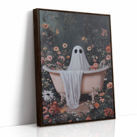AL0153 - Premium Art Print - Brown Framed Canvas image 1