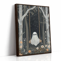 AL0154 - Premium Art Print - Brown Framed Canvas image 1