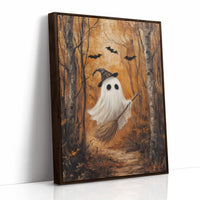 AL0158 - Premium Art Print - Brown Framed Canvas image 1