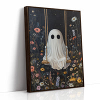 AL0159 - Premium Art Print - Brown Framed Canvas image 1