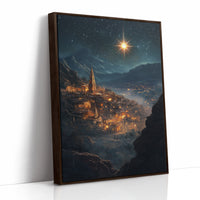 AL0165 - Premium Art Print - Brown Framed Canvas image 1