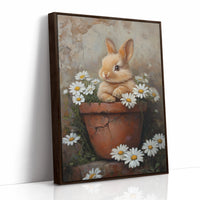 AL0166 - Premium Art Print - Brown Framed Canvas image 1