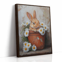 AL0167 - Premium Art Print - Brown Framed Canvas image 1