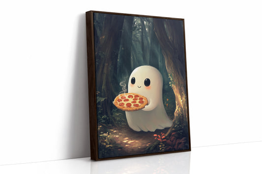 AL0168 - Premium Art Print - Brown Framed Canvas image 1