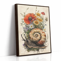 AL0171 - Premium Art Print - Brown Framed Canvas image 1