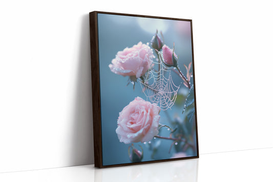 AL0174 - Premium Art Print - Brown Framed Canvas image 1