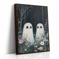 AL0180 - Premium Art Print - Brown Framed Canvas image 1