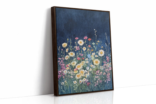 AL0181 - Premium Art Print - Brown Framed Canvas image 1