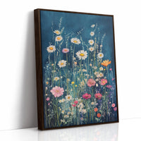AL0182 - Premium Art Print - Brown Framed Canvas image 1