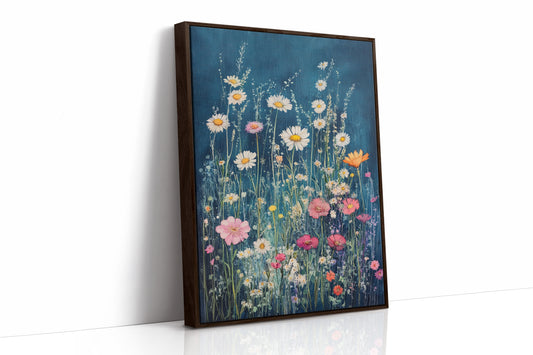 AL0182 - Premium Art Print - Brown Framed Canvas image 1