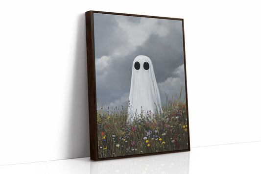 AL0188 - Premium Art Print - Brown Framed Canvas image 1