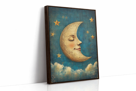 AL0191 - Premium Art Print - Brown Framed Canvas image 1