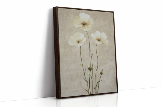 AL0193 - Premium Art Print - Brown Framed Canvas image 1