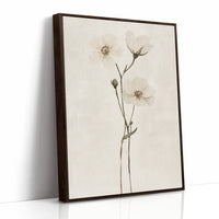 AL0194 - Premium Art Print - Brown Framed Canvas image 1