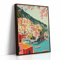 AL0200 - Premium Art Print - Brown Framed Canvas image 1