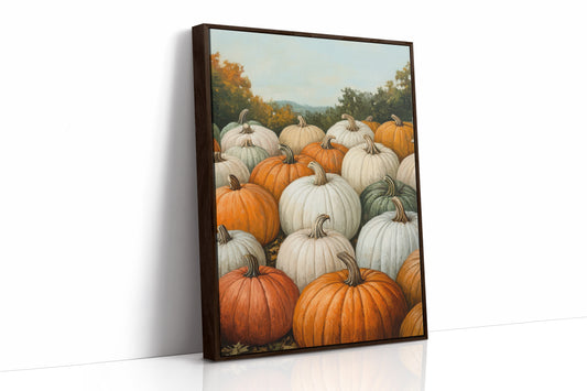 AL0205 - Premium Art Print - Brown Framed Canvas image 1