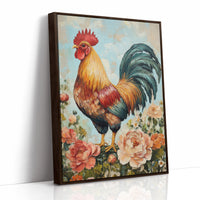 AL0217 - Premium Art Print - Brown Framed Canvas image 1