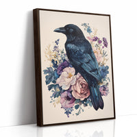AL0221 - Premium Art Print - Brown Framed Canvas image 1