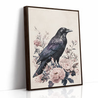 AL0222 - Premium Art Print - Brown Framed Canvas image 1