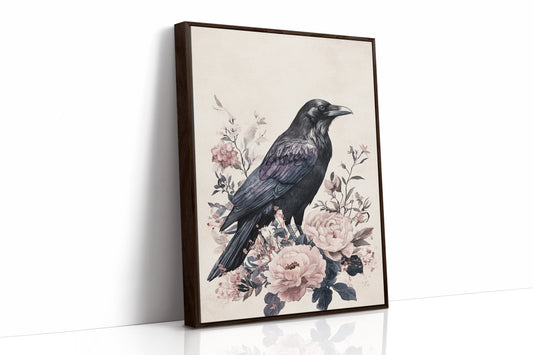 AL0222 - Premium Art Print - Brown Framed Canvas image 1