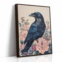 AL0223 - Premium Art Print - Brown Framed Canvas image 1