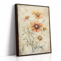 AL0232 - Premium Art Print - Brown Framed Canvas image 1