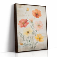 AL0234 - Premium Art Print - Brown Framed Canvas image 1