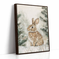 AL0237 - Premium Art Print - Brown Framed Canvas image 1