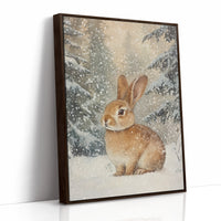 AL0238 - Premium Art Print - Brown Framed Canvas image 1