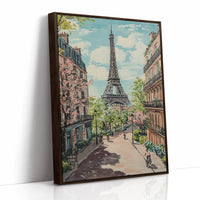 AL0242 - Premium Art Print - Brown Framed Canvas image 1