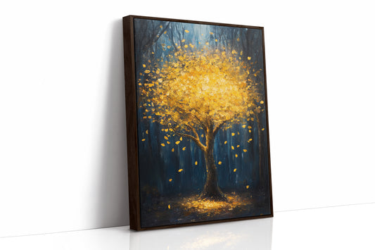 AL0250 - Premium Art Print - Brown Framed Canvas image 1