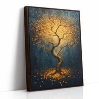 AL0251 - Premium Art Print - Brown Framed Canvas image 1