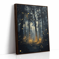 AL0253 - Premium Art Print - Brown Framed Canvas image 1