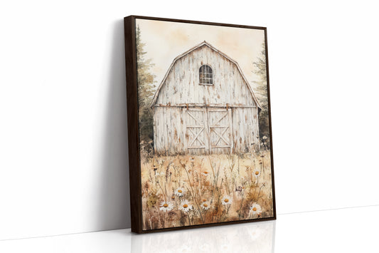 AL0263 - Premium Art Print - Brown Framed Canvas image 1