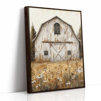 AL0264 - Premium Art Print - Brown Framed Canvas image 1