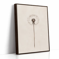 AL0265 - Premium Art Print - Brown Framed Canvas image 1