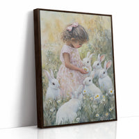 AL0279 - Premium Art Print - Brown Framed Canvas image 1