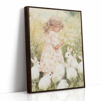 AL0280 - Premium Art Print - Brown Framed Canvas image 1