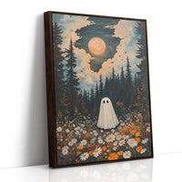 AL0291 - Premium Art Print - Brown Framed Canvas image 1