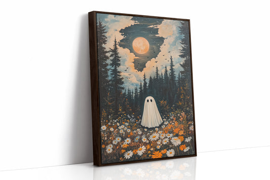 AL0291 - Premium Art Print - Brown Framed Canvas image 1
