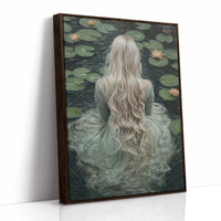 AL0299 - Premium Art Print - Brown Framed Canvas image 1