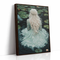 AL0301 - Premium Art Print - Brown Framed Canvas image 1