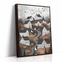 AL0308 - Premium Art Print - Brown Framed Canvas image 1