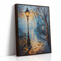 AL0727 - Premium Art Print - Brown Framed Canvas image 1