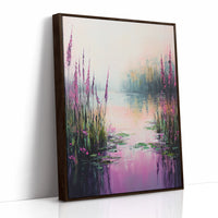 AL0728 - Premium Art Print - Brown Framed Canvas image 1