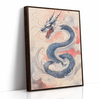 AL0731 - Premium Art Print - Brown Framed Canvas image 1